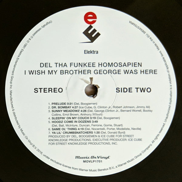 Del Tha Funkeé Homosapien ~ I Wish My Brother George Was Here (Vinyl) - Djungel & Jazz