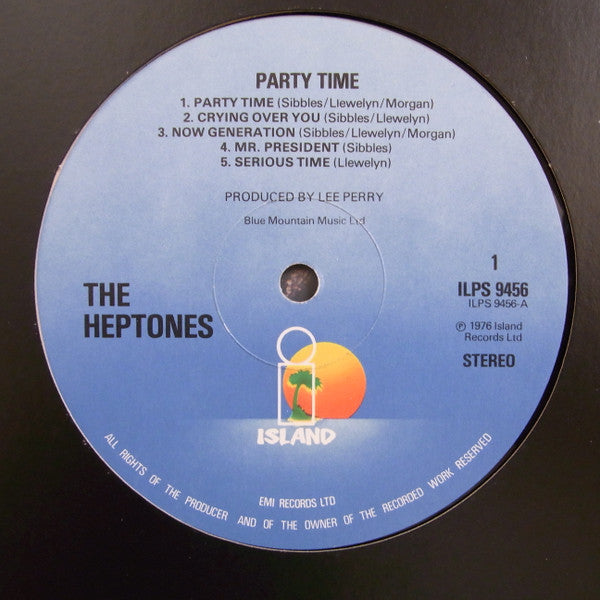 The Heptones : Party Time (LP, Album, RE)