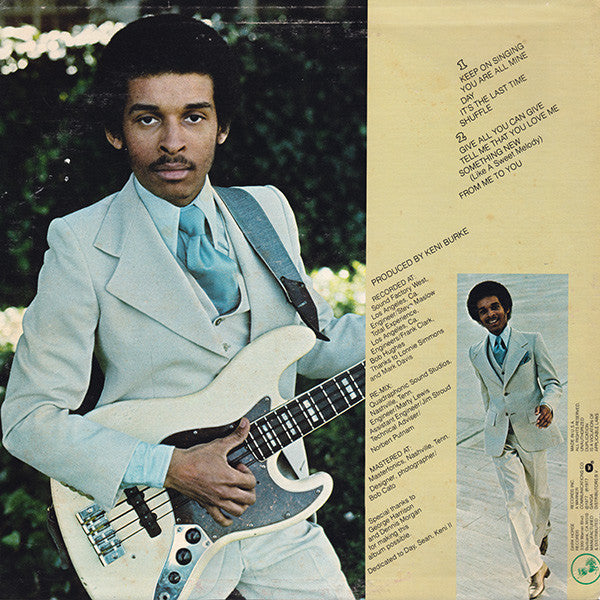 Keni Burke ~ Keni Burke (Vinyl) - Djungel & Jazz