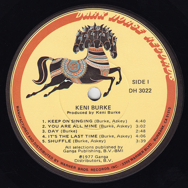 Keni Burke ~ Keni Burke (Vinyl) - Djungel & Jazz