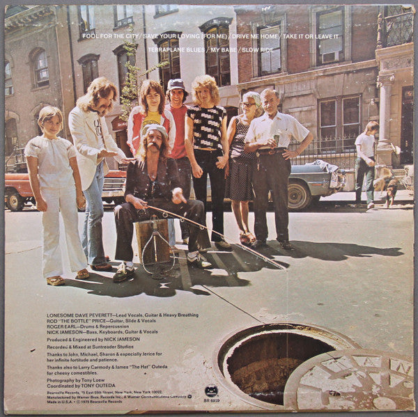 Foghat ~ Fool For The City (Vinyl) - Djungel & Jazz