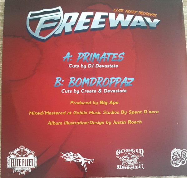 Freeway, Big Ape ~ Primates (Vinyl) - Djungel & Jazz