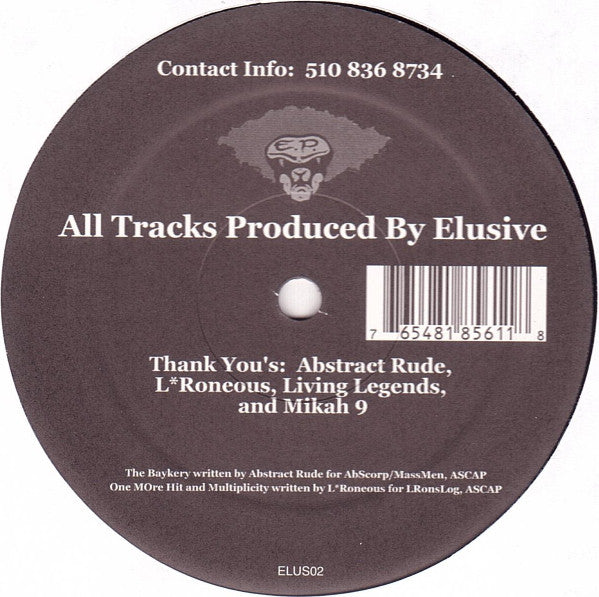 Elusive : Deceiving The Right Eye... Volume 2 (12")