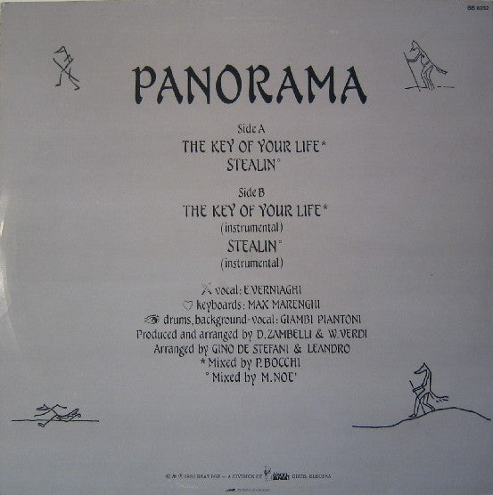 Panorama ~ The Key Of Your Life / Stealin (Vinyl) - Djungel & Jazz