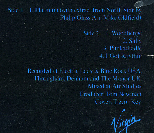 Mike Oldfield ~ Platinum (Vinyl) - Djungel & Jazz