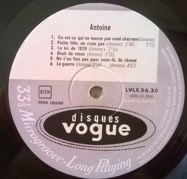 Antoine ~ Antoine (Vinyl) - Djungel & Jazz