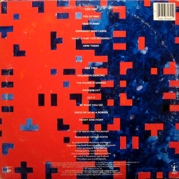 Paul McCartney ~ Tug Of War (Vinyl) - Djungel & Jazz