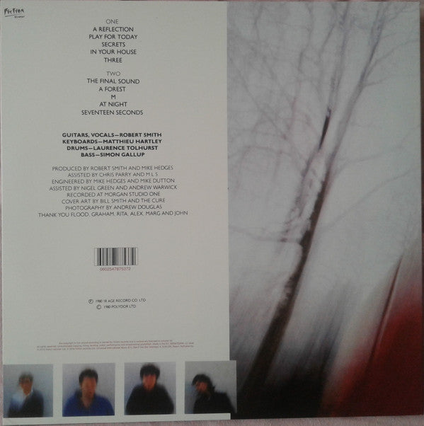 The Cure ~ Seventeen Seconds (Vinyl) - Djungel & Jazz