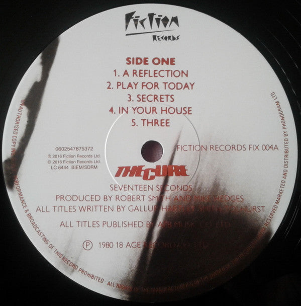 The Cure ~ Seventeen Seconds (Vinyl) - Djungel & Jazz