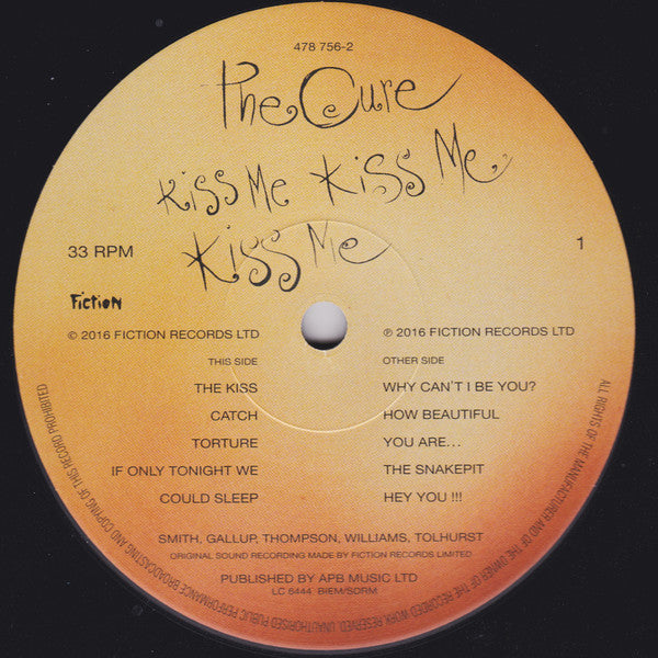 The Cure ~ Kiss Me Kiss Me Kiss Me (Vinyl) - Djungel & Jazz