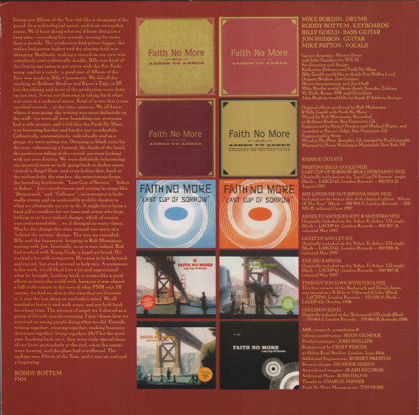 Faith No More ~ Album Of The Year (Vinyl) - Djungel & Jazz
