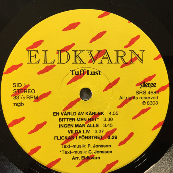 Eldkvarn ~ Tuff Lust (Vinyl) - Djungel & Jazz