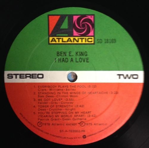 Ben E. King ~ I Had A Love (Vinyl) - Djungel & Jazz