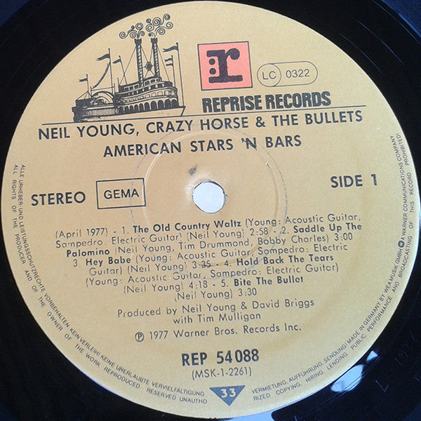 Neil Young ~ American Stars 'N Bars (Vinyl) - Djungel & Jazz