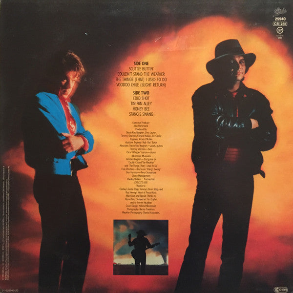 Stevie Ray Vaughan & Double Trouble ~ Couldn't Stand The Weather (Vinyl) - Djungel & Jazz