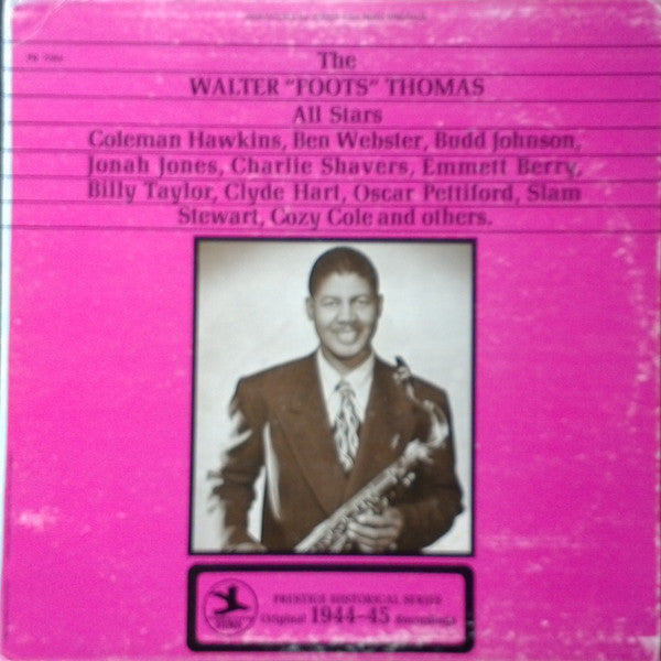 The Walter "Foots" Thomas All Stars ~ The Walter "Foots" Thomas All Stars (Vinyl) - Djungel & Jazz