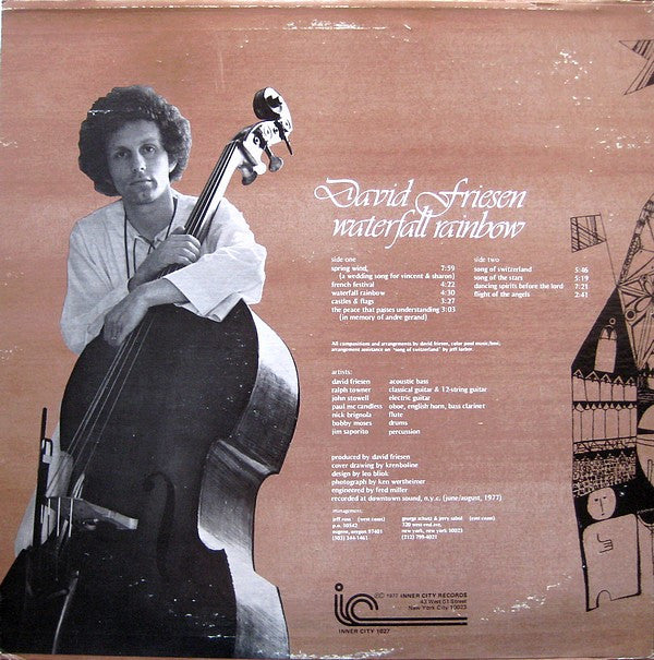 David Friesen ~ Waterfall Rainbow (Vinyl) - Djungel & Jazz