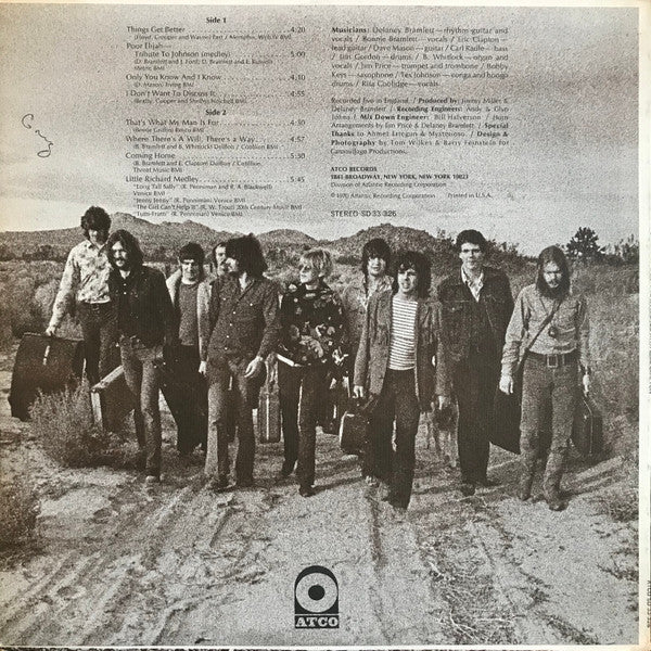 Delaney & Bonnie & Friends With Eric Clapton ~ On Tour (Vinyl) - Djungel & Jazz