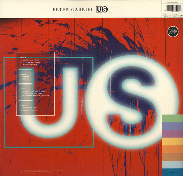 Peter Gabriel ~ Us (Vinyl) - Djungel & Jazz