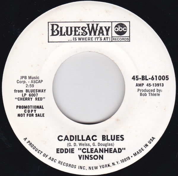 Eddie "Cleanhead" Vinson ~ Old Maid Got Married (Vinyl) - Djungel & Jazz
