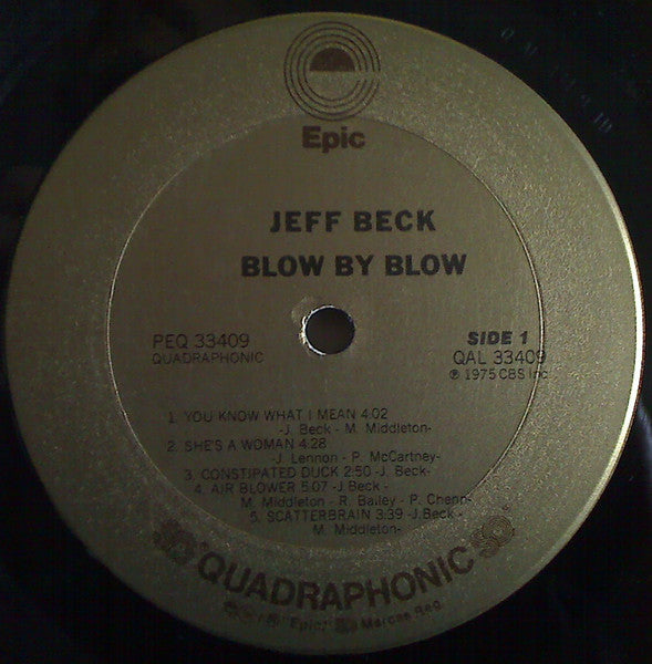 Jeff Beck ~ Blow By Blow (Vinyl) - Djungel & Jazz