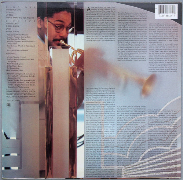 Wynton Marsalis ~ Think Of One (Vinyl) - Djungel & Jazz