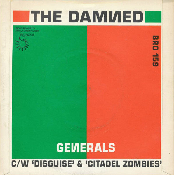 The Damned ~ Generals (Vinyl) - Djungel & Jazz