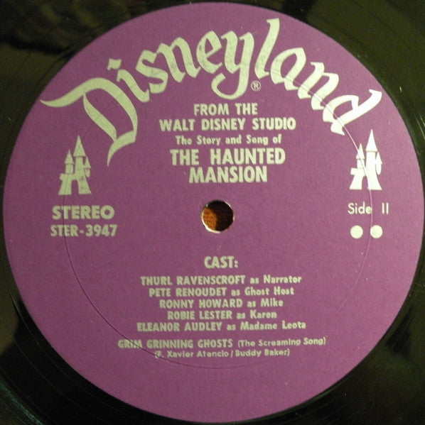 Various ~ The Story And Song From The Haunted Mansion (Vinyl) - Djungel & Jazz