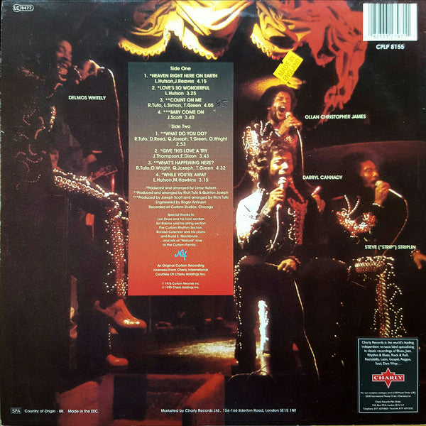 Natural Four ~ Heaven Right Here On Earth (Vinyl) - Djungel & Jazz