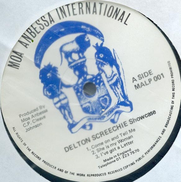 Delton Screechie : Living In The Ghetto Showcase (LP)
