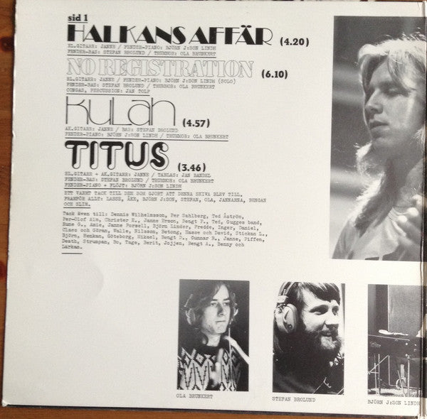 Janne Schaffer ~ Janne Schaffer (Vinyl) - Djungel & Jazz