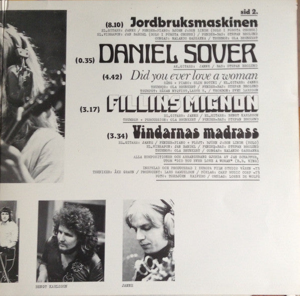 Janne Schaffer ~ Janne Schaffer (Vinyl) - Djungel & Jazz