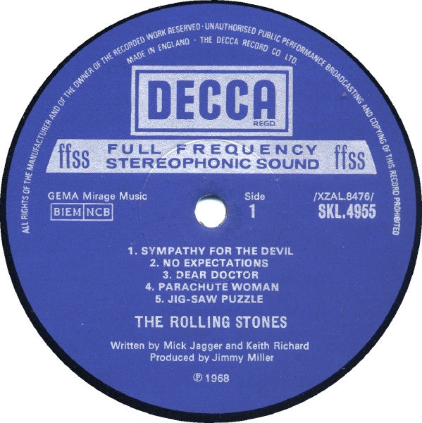 The Rolling Stones ~ Beggars Banquet (Vinyl) - Djungel & Jazz
