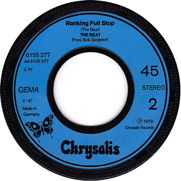 The Beat (2) : Tears Of A Clown (7", Single)