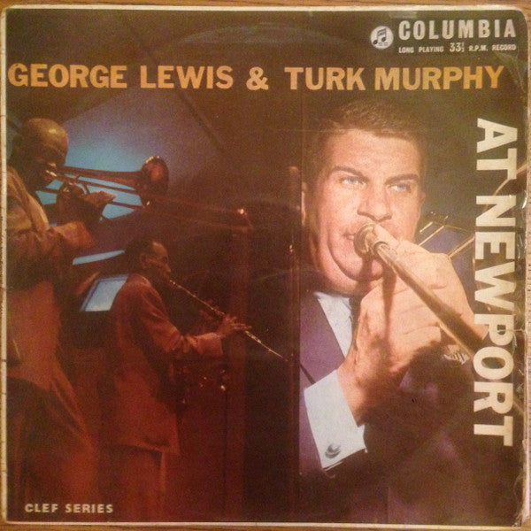 George Lewis & Turk Murphy ~ At Newport (Vinyl) - Djungel & Jazz