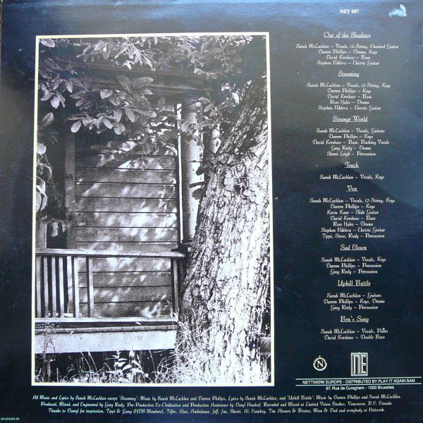 Sarah McLachlan : Touch (LP, Album)