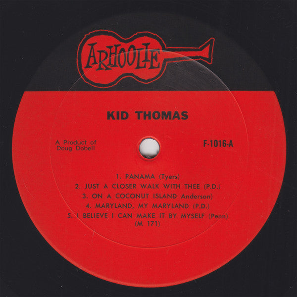 Kid Thomas And His Creole Jazz Band ~ Kid Thomas (Vinyl) - Djungel & Jazz