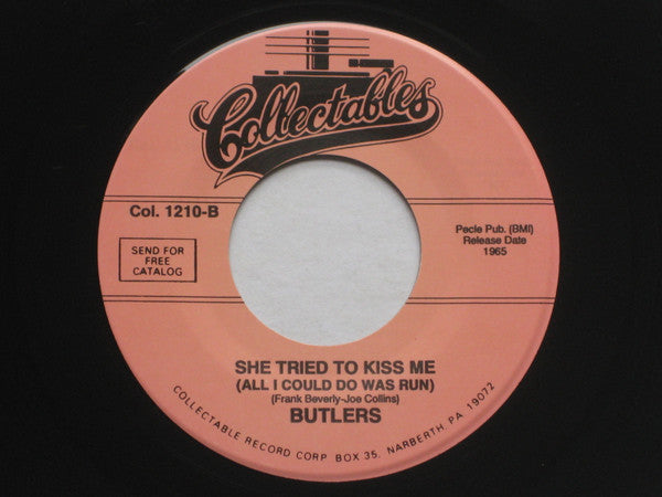 Butlers ~ The Sun's Message / She Tried To Kiss Me (All I Could Do Was Run) (Vinyl) - Djungel & Jazz