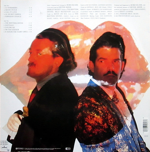 Yello : One Second (LP, Album, PRS)