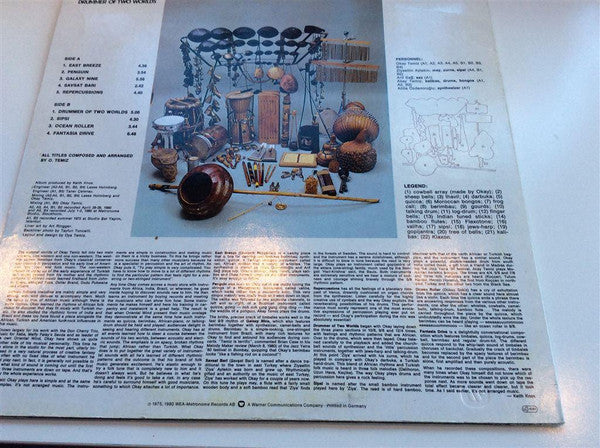 Okay Temiz ~ Drummer Of Two Worlds (Vinyl) - Djungel & Jazz