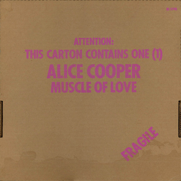 Alice Cooper : Muscle Of Love (LP, Album, Pit)