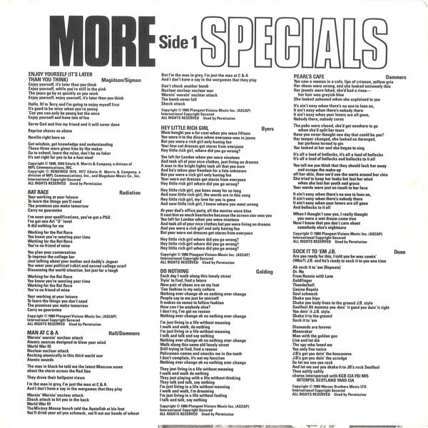 The Specials ~ More Specials (Vinyl) - Djungel & Jazz