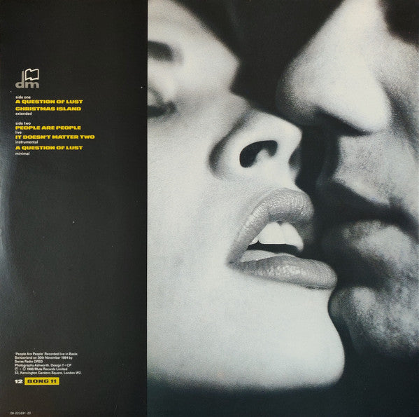 Depeche Mode : A Question Of Lust (12", Single)