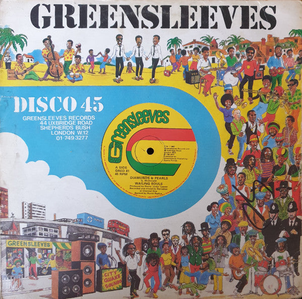 Wailing Souls / Papa Tullo ~ Diamonds & Pearls / Sister Pearl (Vinyl) - Djungel & Jazz