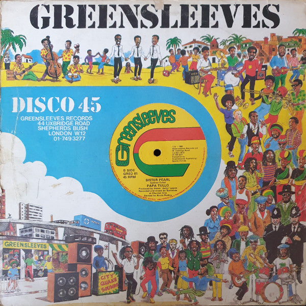 Wailing Souls / Papa Tullo ~ Diamonds & Pearls / Sister Pearl (Vinyl) - Djungel & Jazz