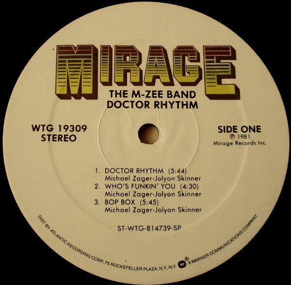 The M-Zee Band ~ Doctor Rhythm (Vinyl) - Djungel & Jazz
