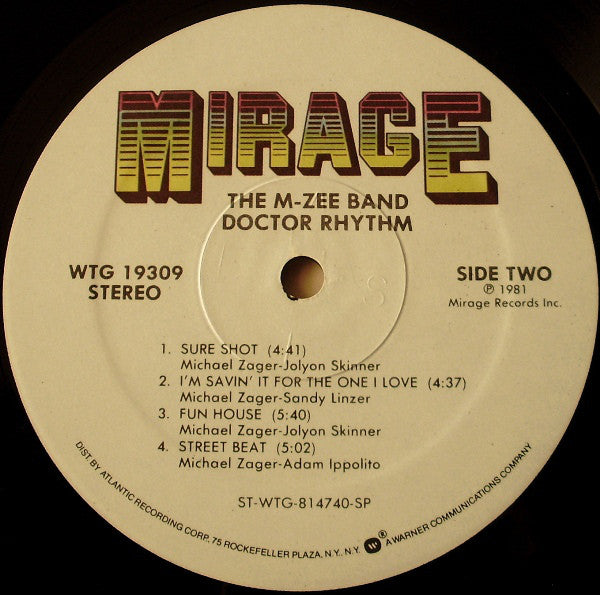 The M-Zee Band ~ Doctor Rhythm (Vinyl) - Djungel & Jazz