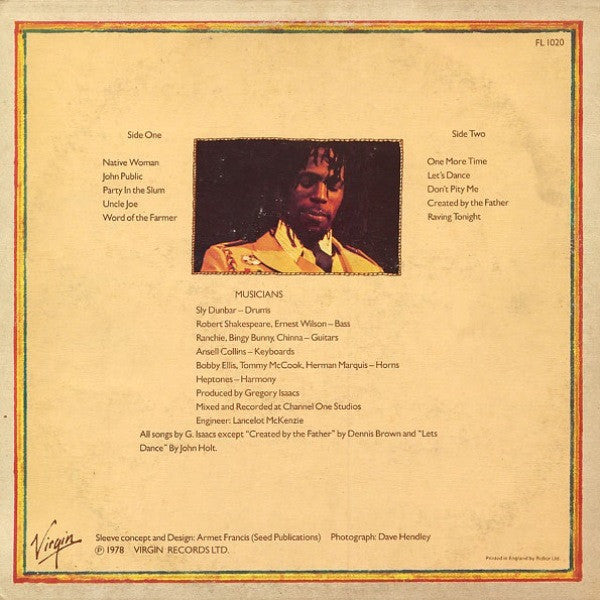 Gregory Isaacs : Cool Ruler (LP, Album)