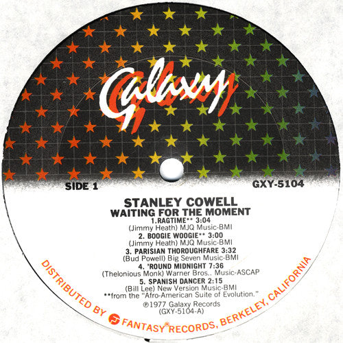 Stanley Cowell : Waiting For The Moment (LP, Album)