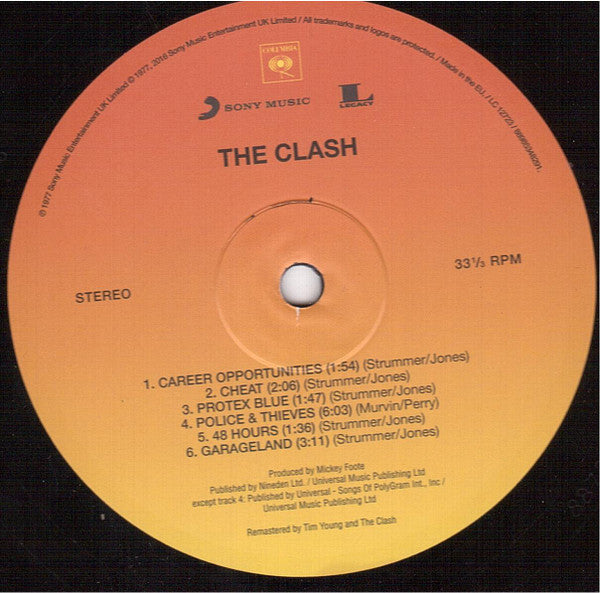 The Clash ~ The Clash (Vinyl) - Djungel & Jazz